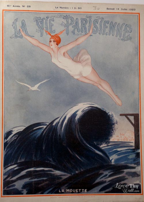La Vie Parisienne magazine Art Deco image
