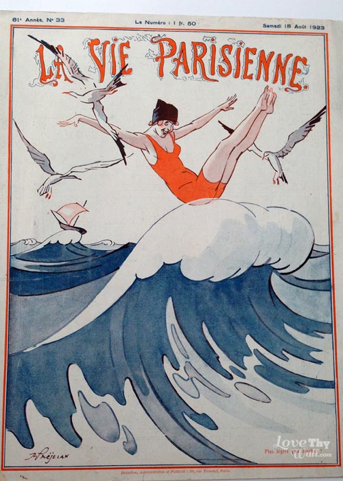 La Vie Parisienne magazine Art Deco image