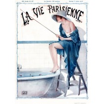 Full design - Martine pecheuse 1917 - La Vie Parisienne Print
